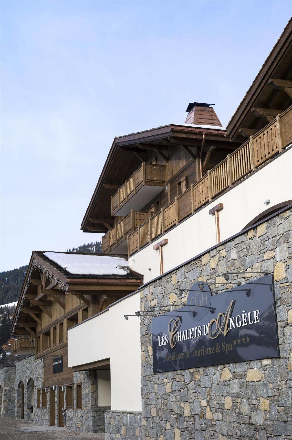 Cgh Residences & Spas Les Chalets D'Angele シャテル エクステリア 写真