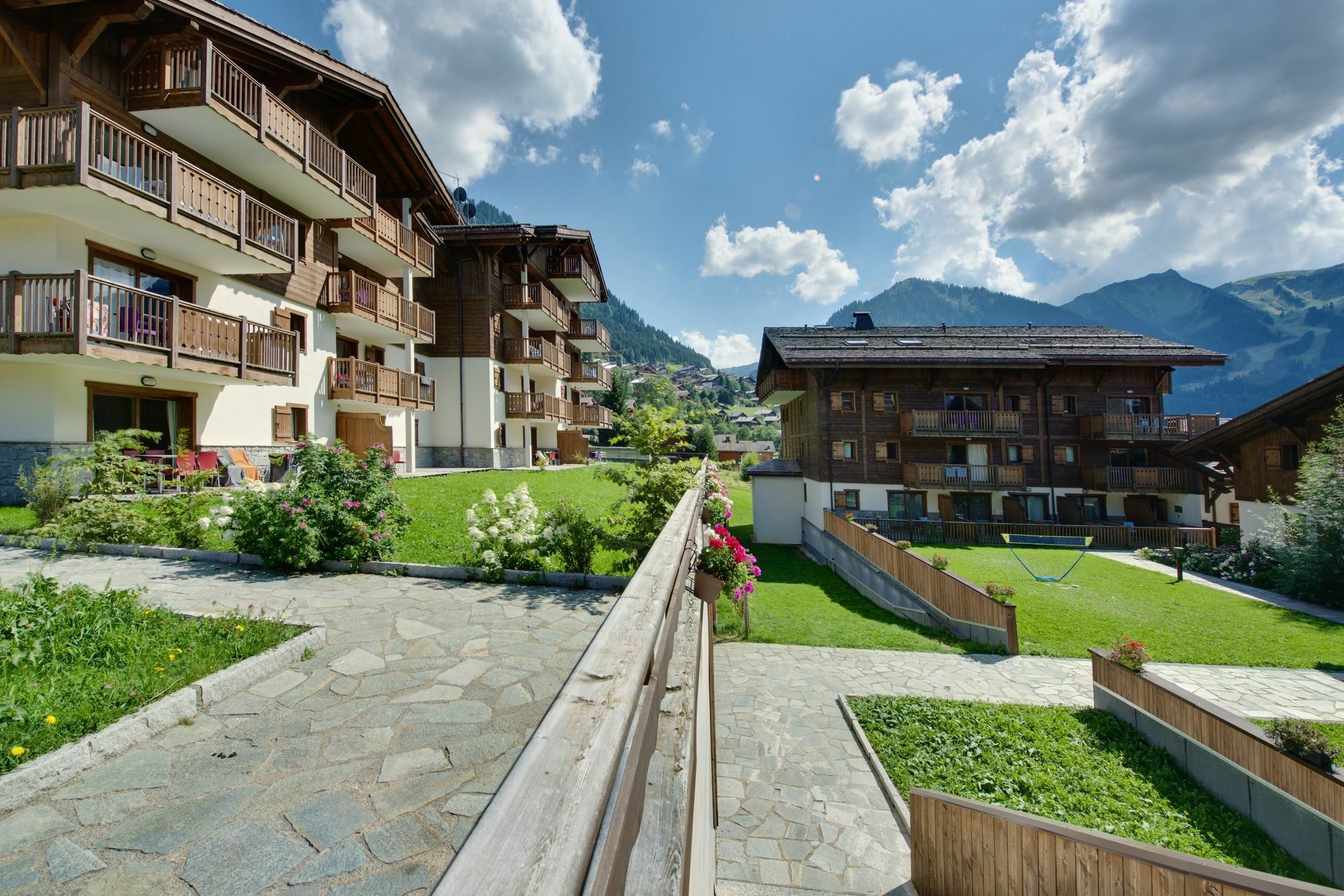 Cgh Residences & Spas Les Chalets D'Angele シャテル エクステリア 写真