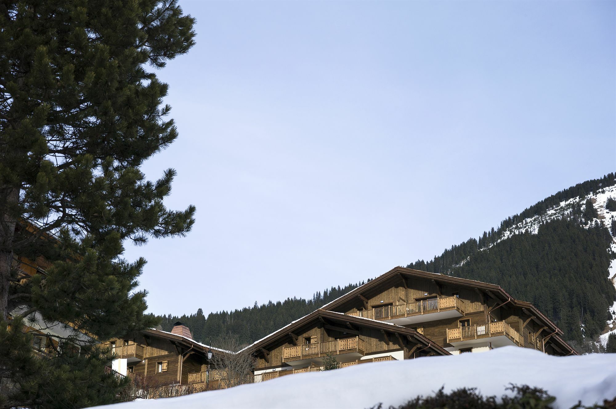 Cgh Residences & Spas Les Chalets D'Angele シャテル エクステリア 写真